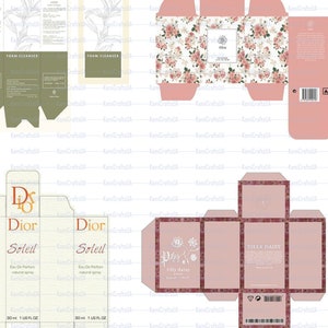 Printable Miniature Cosmetics and Perfume for Miniature Dollhouse 1:6 ...