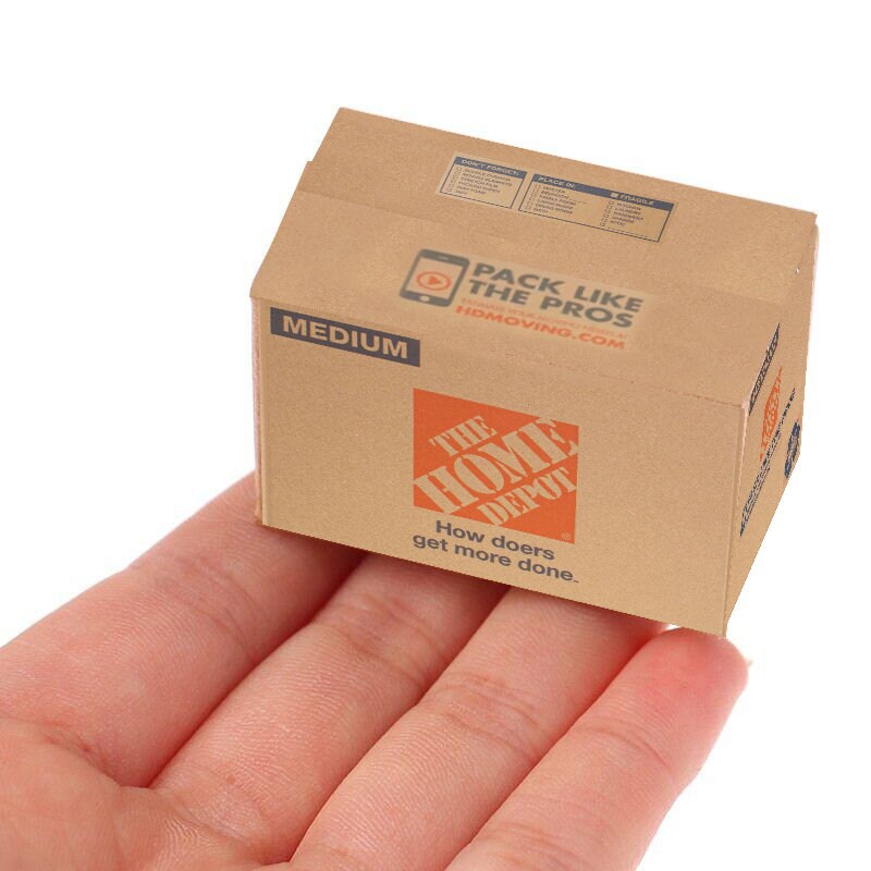 Printable Miniature Boxes for Miniature Dollhouse 1:12 Scale. Miniature Diorama. Miniature the ...