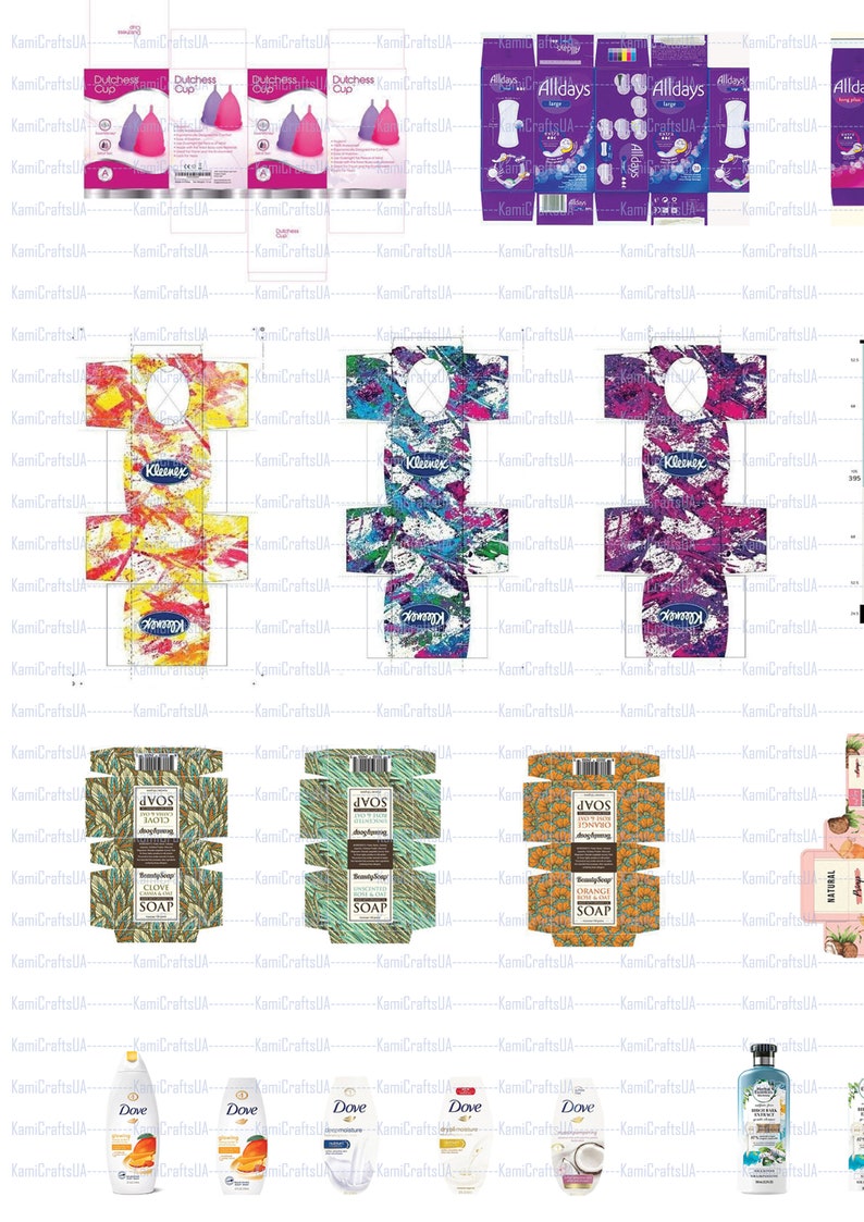 Printable Miniatures for Miniature Laundry Room 1:12 Scale. DIY ...