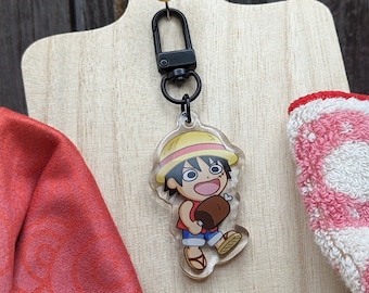 One Piece Luffy Acrylic Keychain Charm