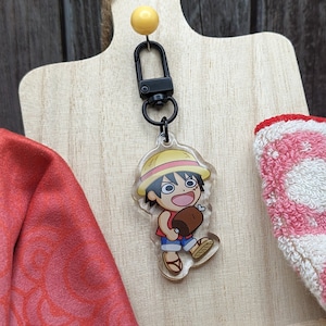 One Piece Luffy Acrylic Keychain Charm