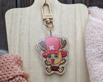 One Piece Chopper Acrylic Keychain Charm