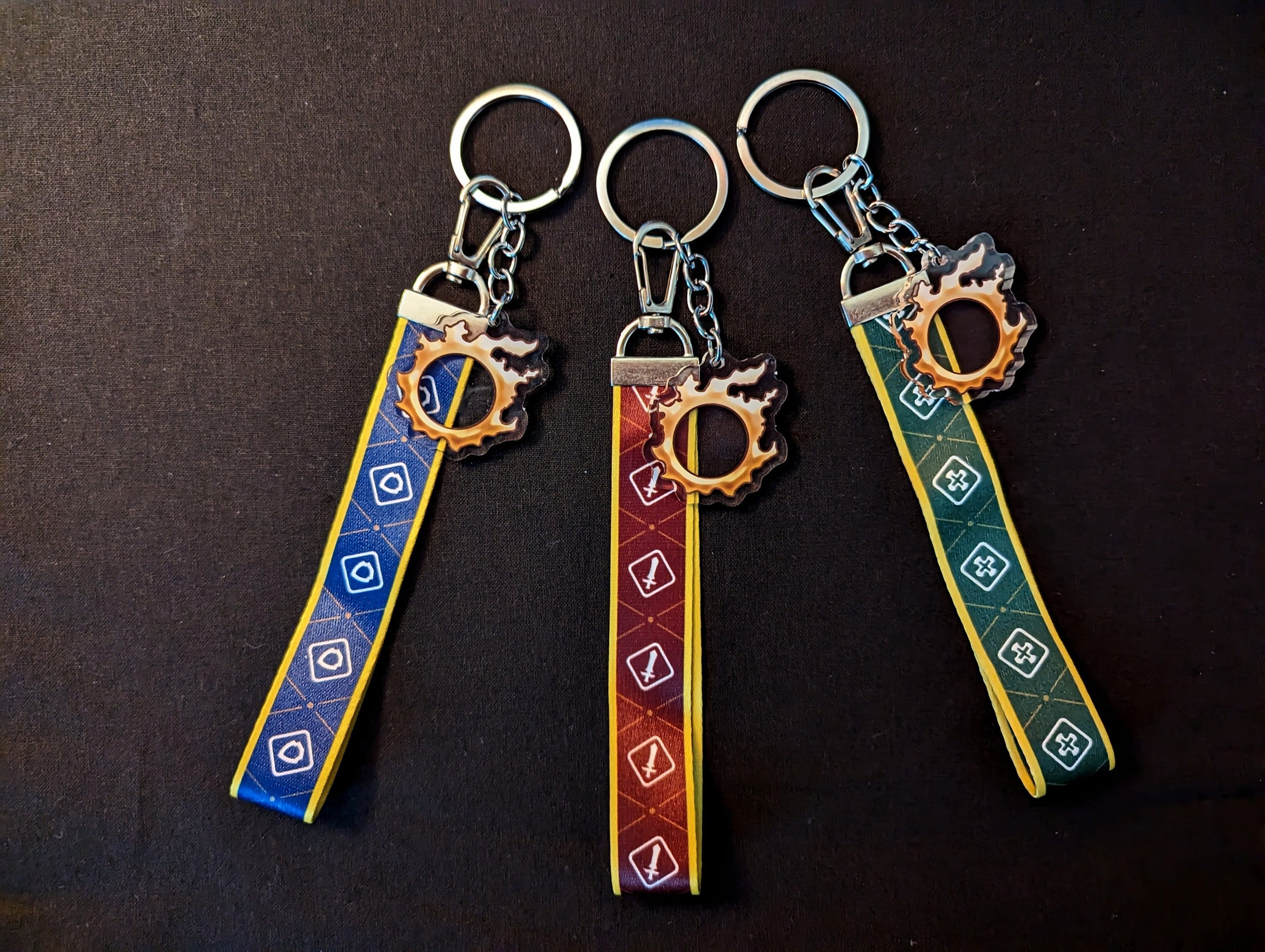 FFXIV Role Lanyard w/ Quest Marker Charm