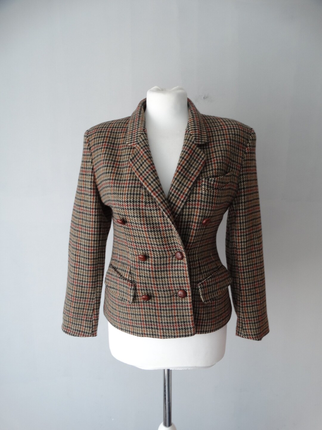 Isabelle Vintage Double-Breasted Blazer