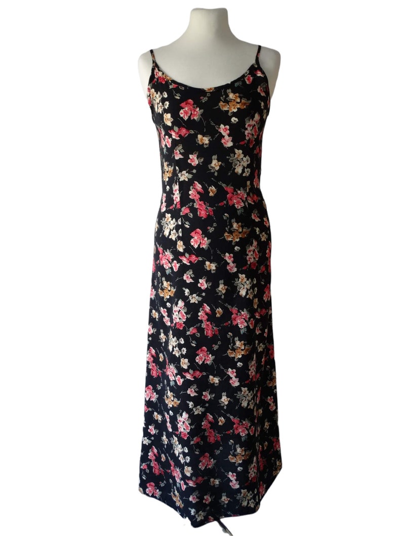Charlotte Halton Vintage Maxi Summer Dress Floral - Etsy