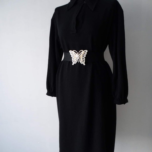 Robe en laine vintage Peter Barron des années 80