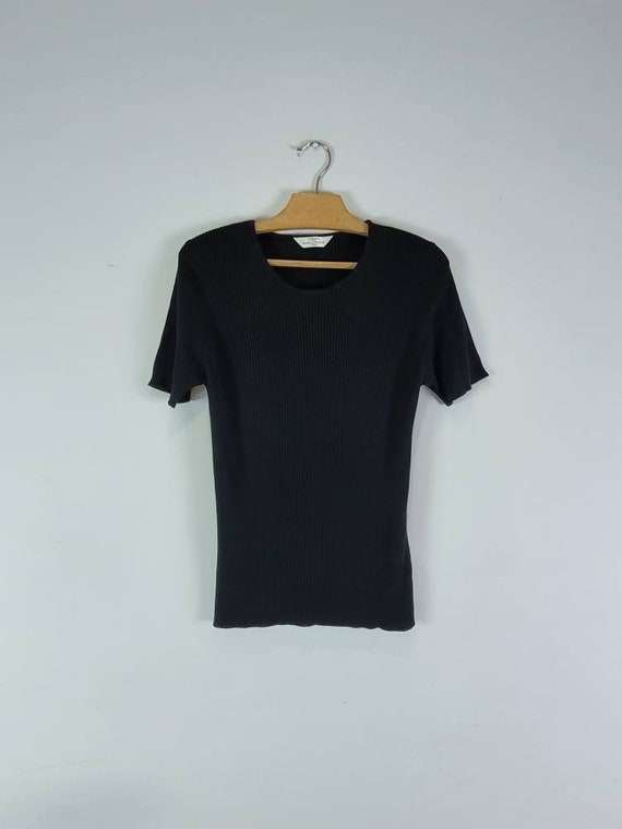 St. Michael Marks & Spencer Vintage Woman Silk Blouse… Gem