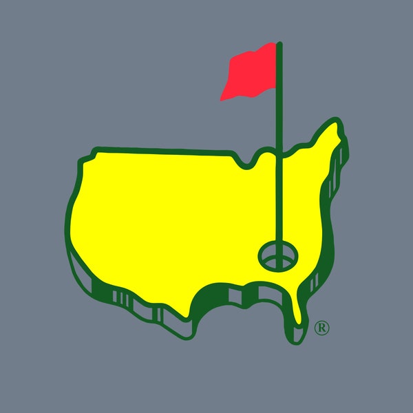 Masters Augusta Golf Logo Png Digital Download, masters golf party Png,  Instant Download