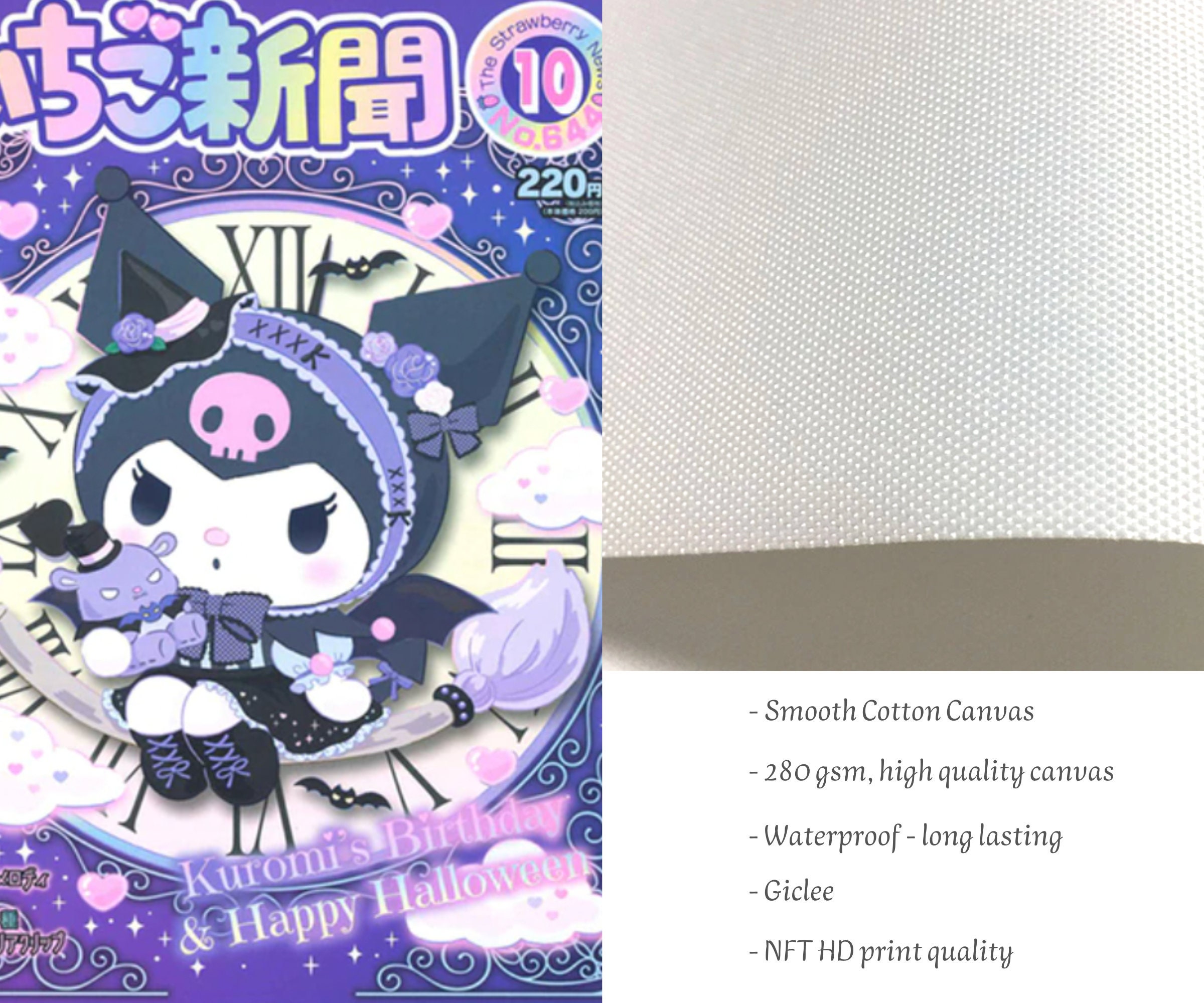 Hello Kitty Poster Kuromi Posters Kawaii Japanese Anime - Etsy Canada