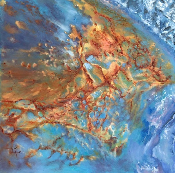 Space Painting Abstract Painting Original Painting Oil Painting On Canvas By Varnavskaya