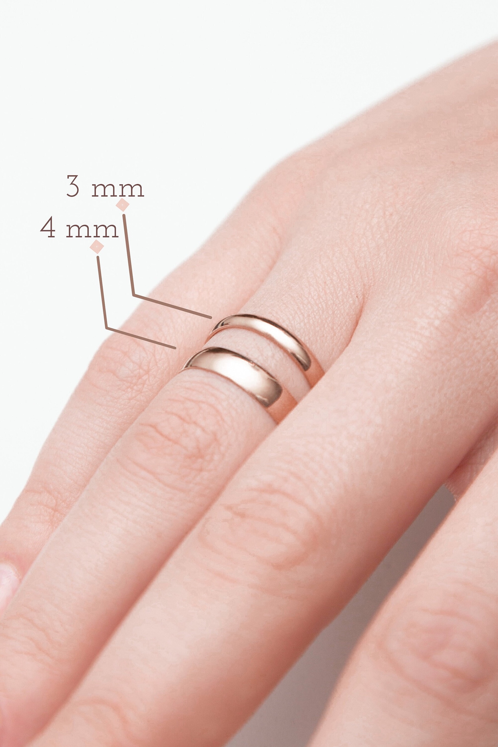 3mm-wedding-band-in-14k-solid-rose-gold-classic-men-and-women-etsy