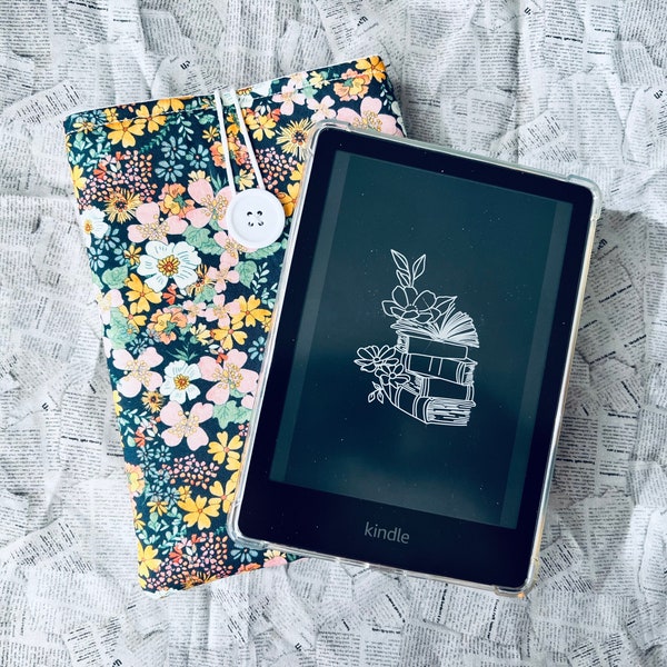 Flower Power Book & Kindle Sleeve