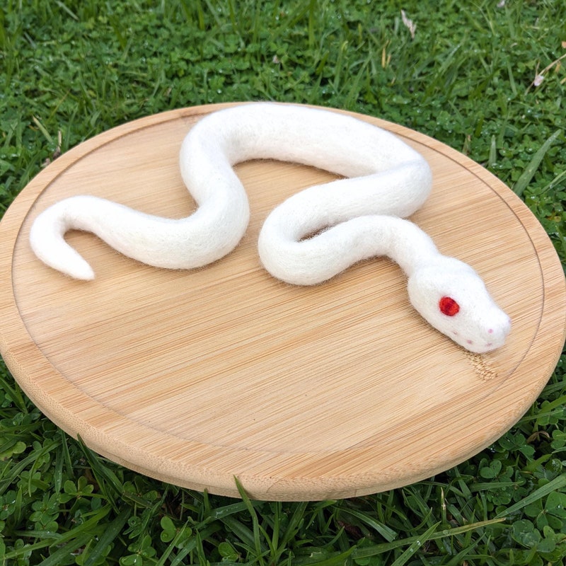 Albino Snake - Etsy