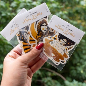 Lot stickers - Les Belles