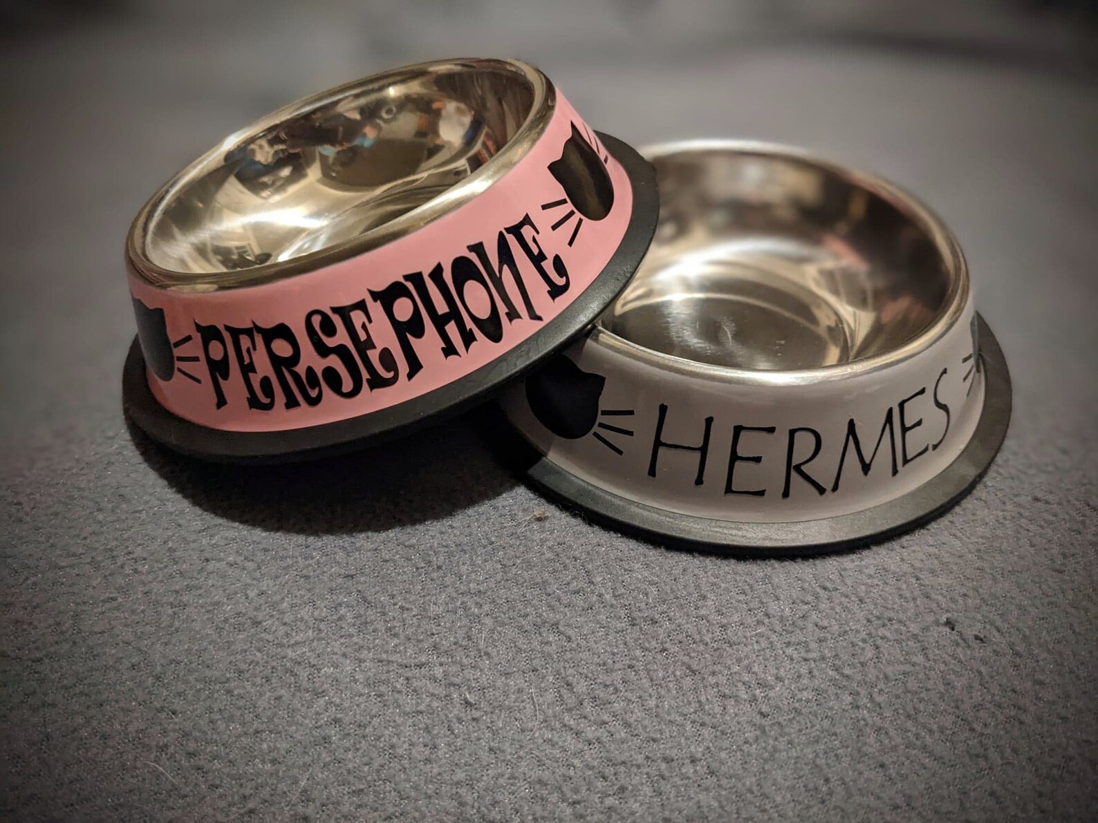 Custom Cat Bowls Etsy