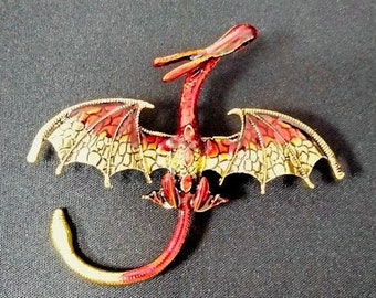 Awesome Dragon Brooch