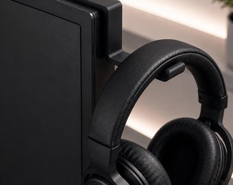 Kopfhörerhalter Selbstklebend für Monitor, Schreibtisch und – Headset Halter Platzsparend – Gaming Headset Kopfhörer Aufhängung