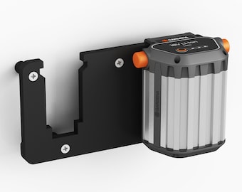 Akku Wandhalterung geeignet für 2 Gardena Akkus 18V / B-Li18 / Akku-Halterung Wandhalter (2 Akkus) inkl. Schrauben & Dübel / Akkuhalter