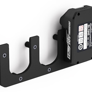 Battery wall mount suitable for Makita batteries 18V - 14,4V | Battery holder Wall mount (3 batteries) incl. screws & dowels