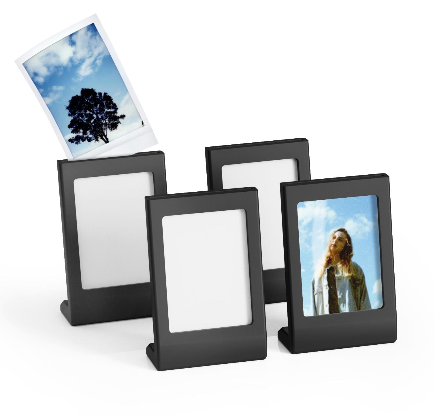 1 pezzo Cornice portafoto magnetica creativa per foto di fotocamere istantanee e mini cartoline, decorazione da scrivania | SHEIN ALIA