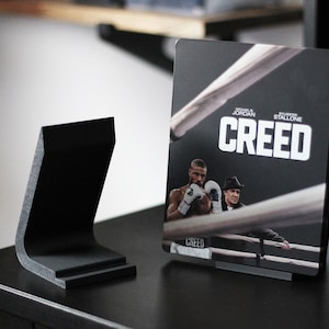 DVD display, Blu-Ray / Steelbook stand, holder, stand Mediabook / Video games