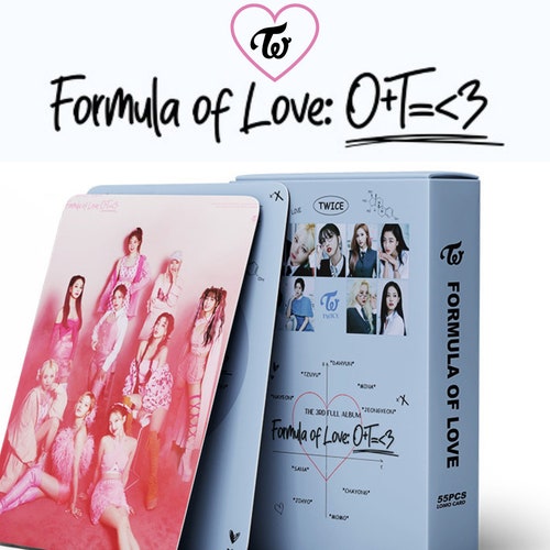 Twice The Feels Lomo Cards 55 Pcs Photocards Perfect For Once Etsy