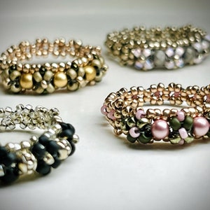 BEADING TUTORIAL - Garland Ring - Etsy
