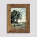 French Countryside Art Print, Vintage Looking Summer Landscape Painting ...