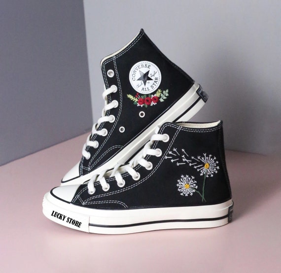 Black converse wedding shoes hotsell
