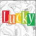Luckystoree store logo