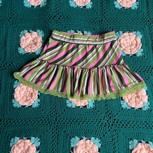 Vintage Y2K mini micro skirt size small