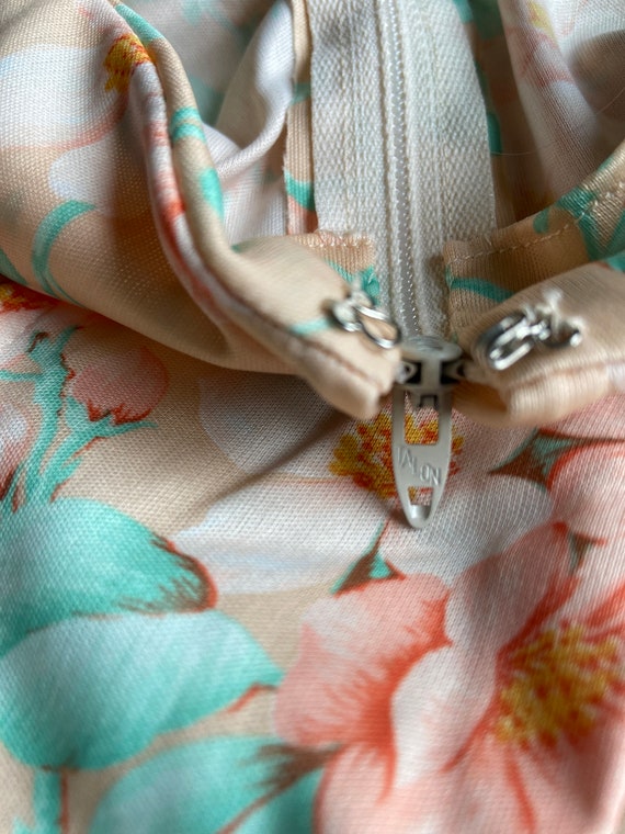 Vintage romantic floral 1970s prairie dress - image 3