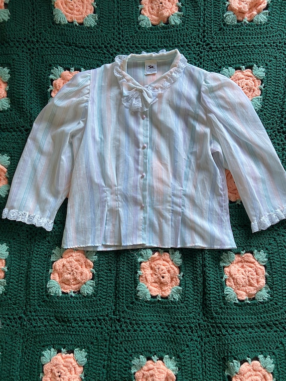 Vintage 60s Topson Downs blouse - image 1