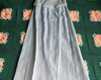 Vintage 90s pastel beaded cache dress NWT size 12