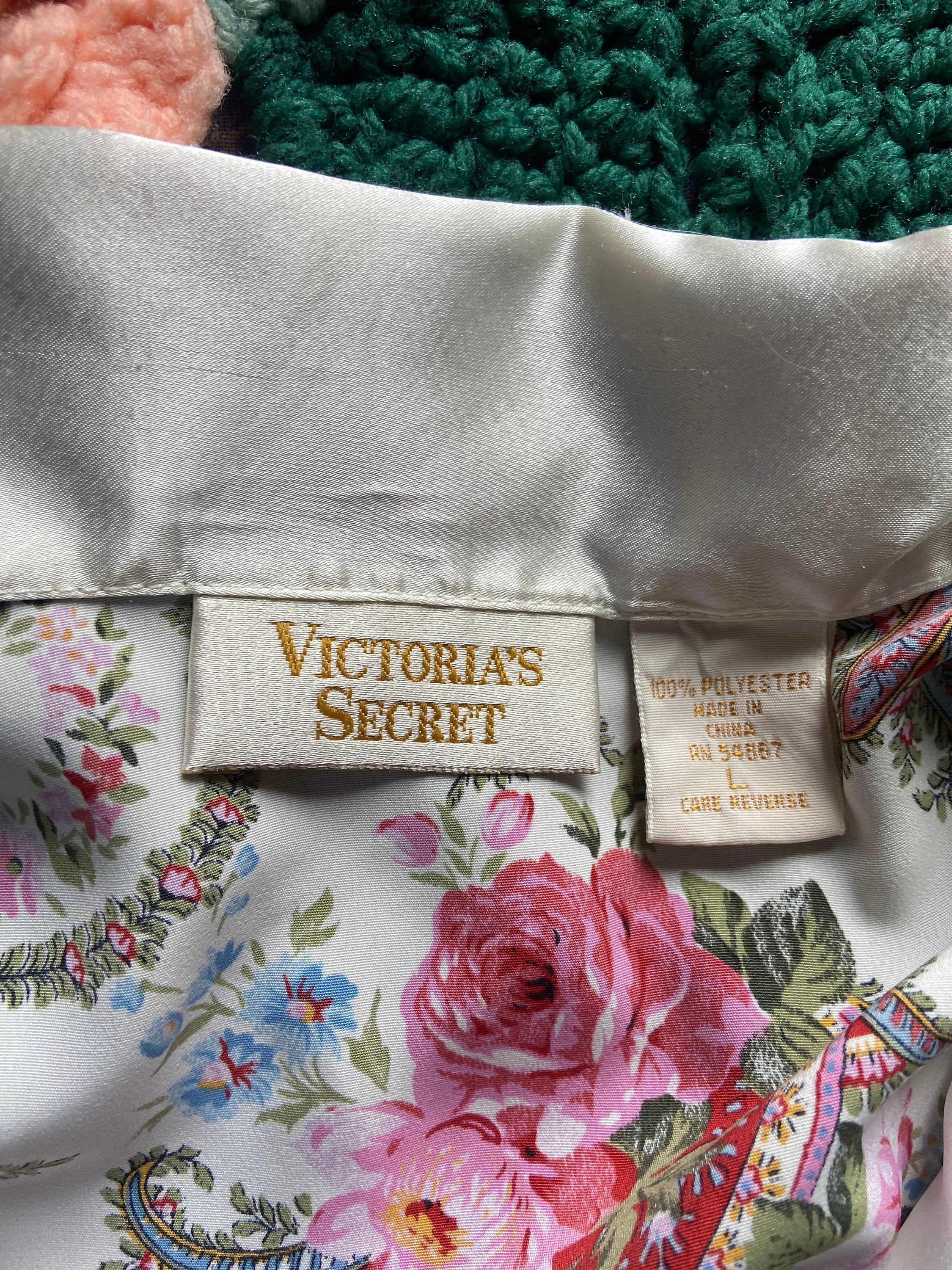 1990s Vintage Victoria’s Secret Robe Size L - Etsy