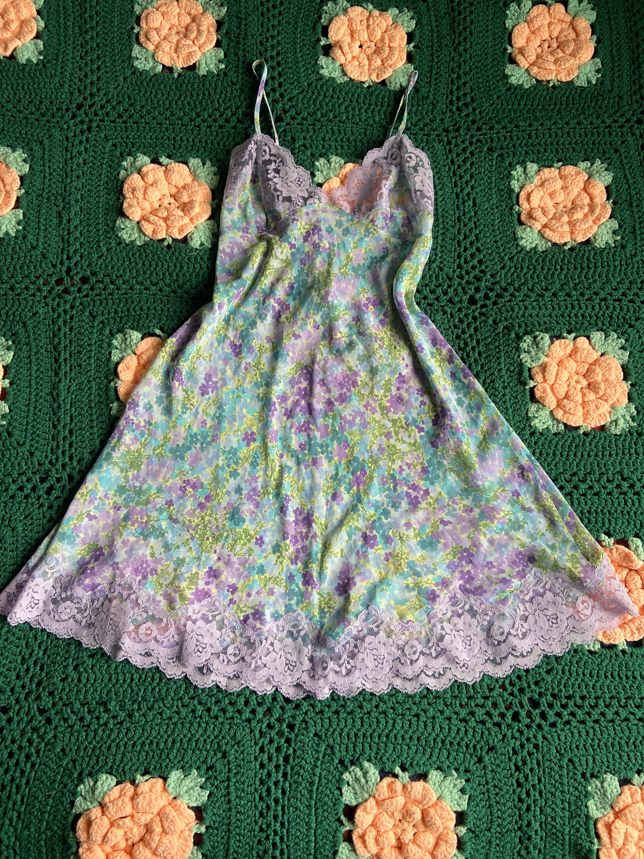 Vintage Y2K Spring Summer Victoria's Secret Floral Slip Dress Nightgown  Size Small - Etsy
