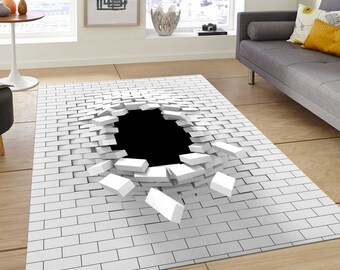 3d Optical Illusion Rug - Etsy
