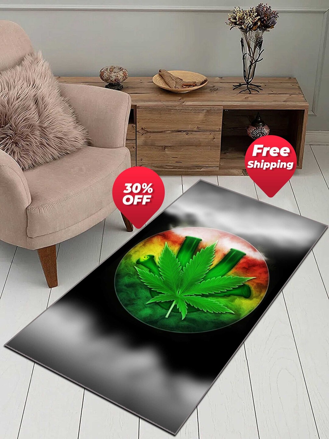 Drugs Rug Marijuana Rug Smoke Rug Personalized Rug Custom Etsy Sweden