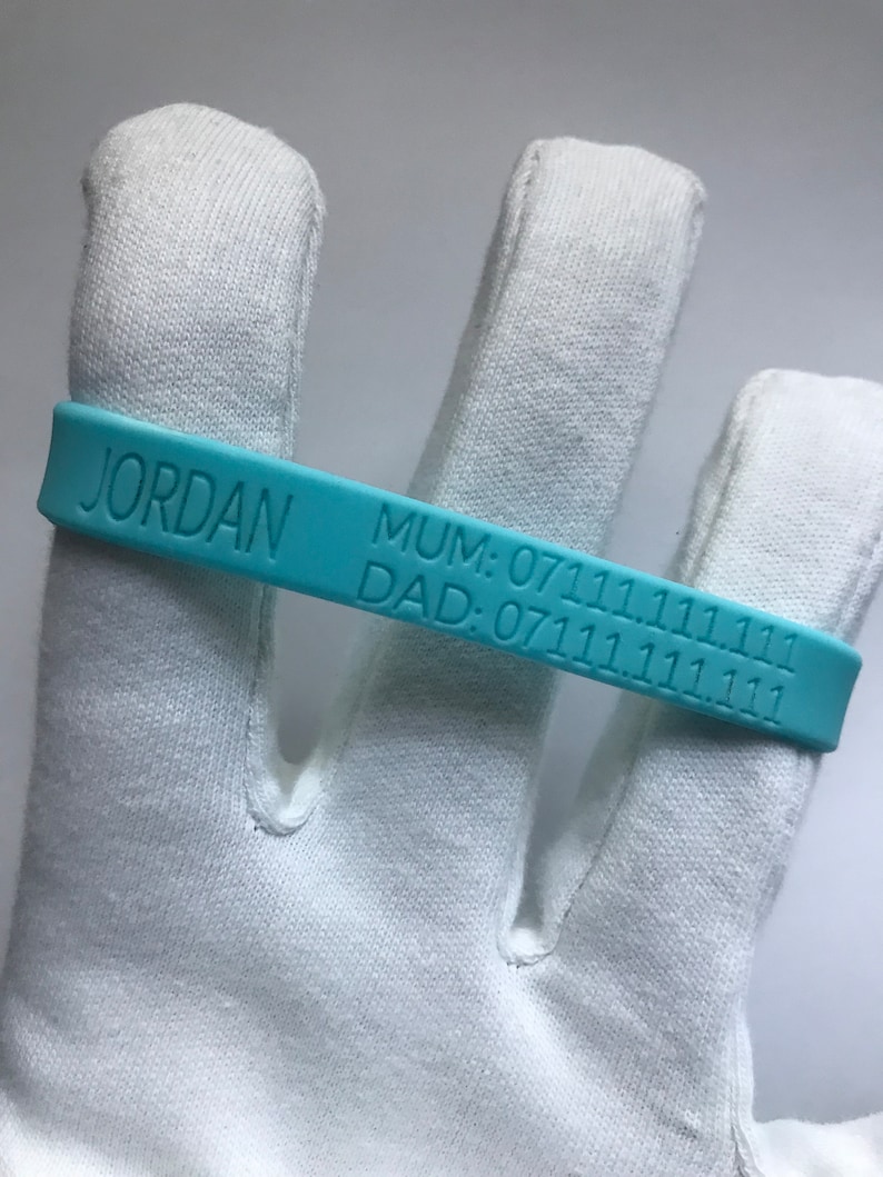 Children ID Child I.D Kid Identification Custom Toddler Personalised