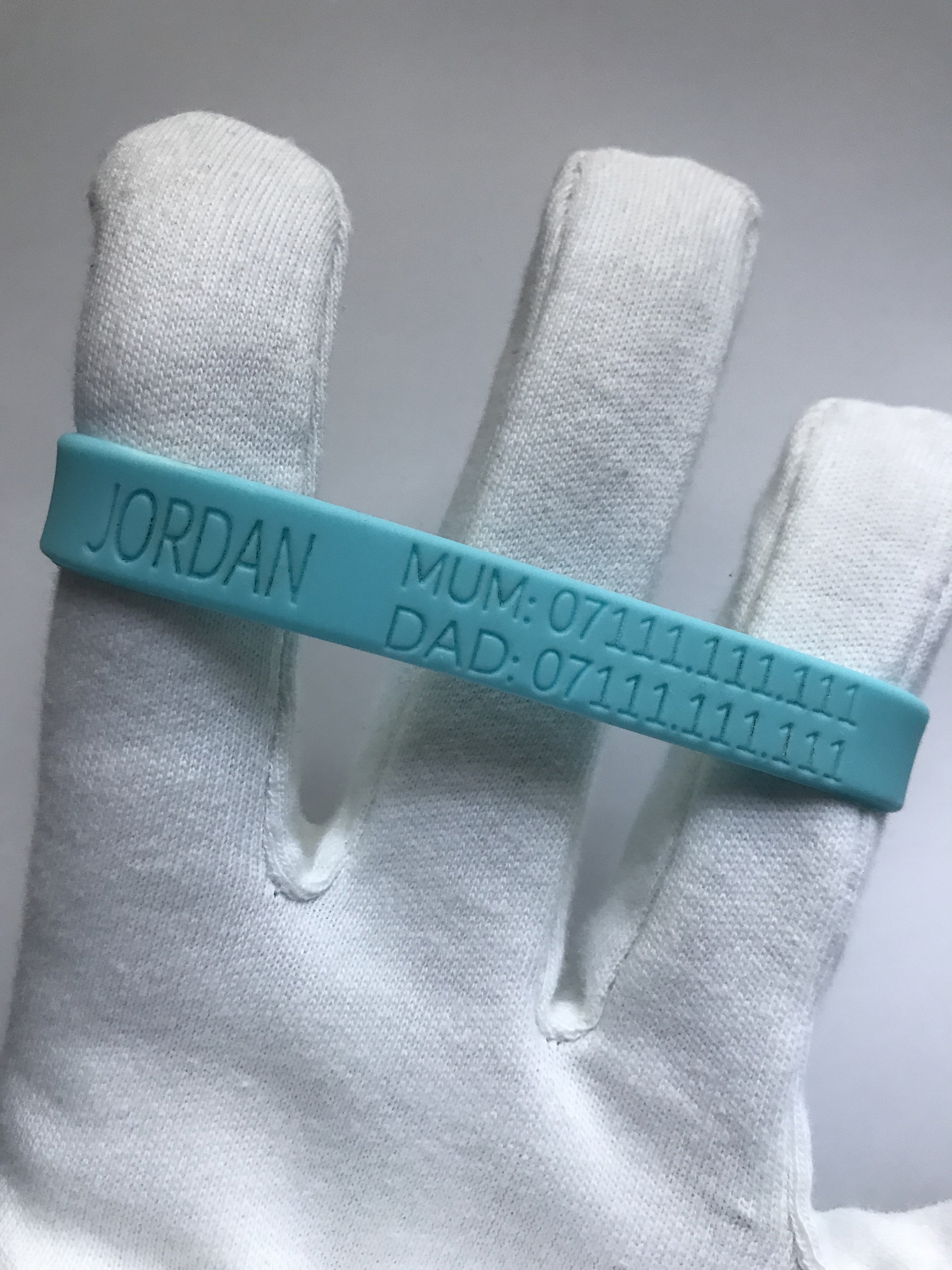 Children ID Child I.D Kid Identification Custom Toddler Personalised