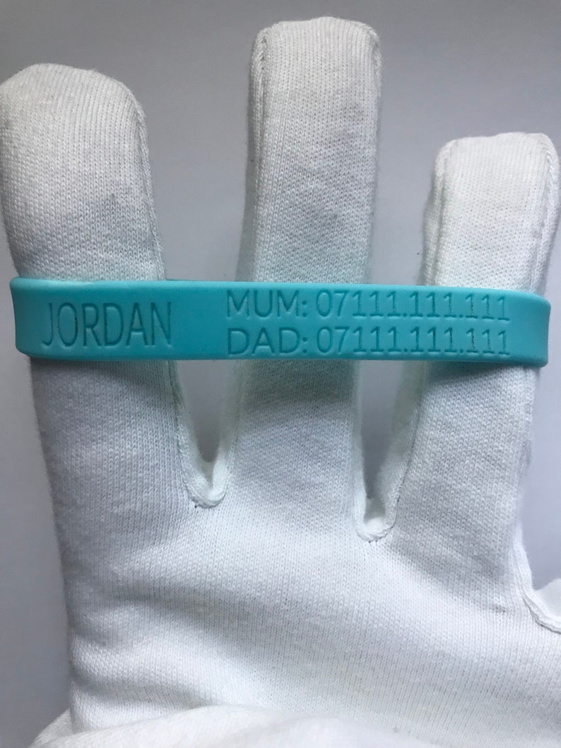 Children ID Child I.D Kid Identification Custom Toddler Personalised