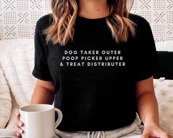Funny Dog Duties Shirt | dog walker gift, dog sitter gift, cat sitter gift, pet sitter gift, Dog Mom, Dog Mama, Pet Sitter, Dog Lover Gift