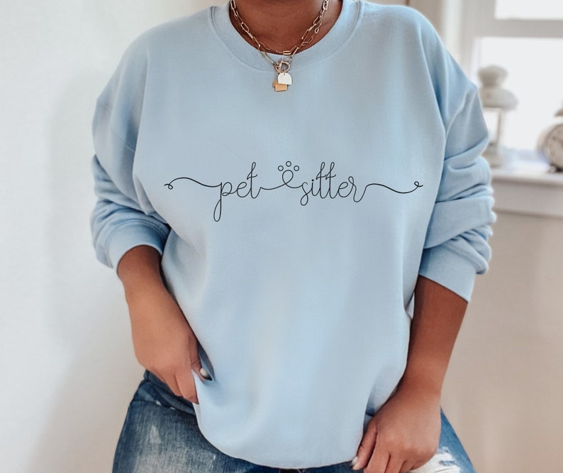 pet sitter sweatshirt