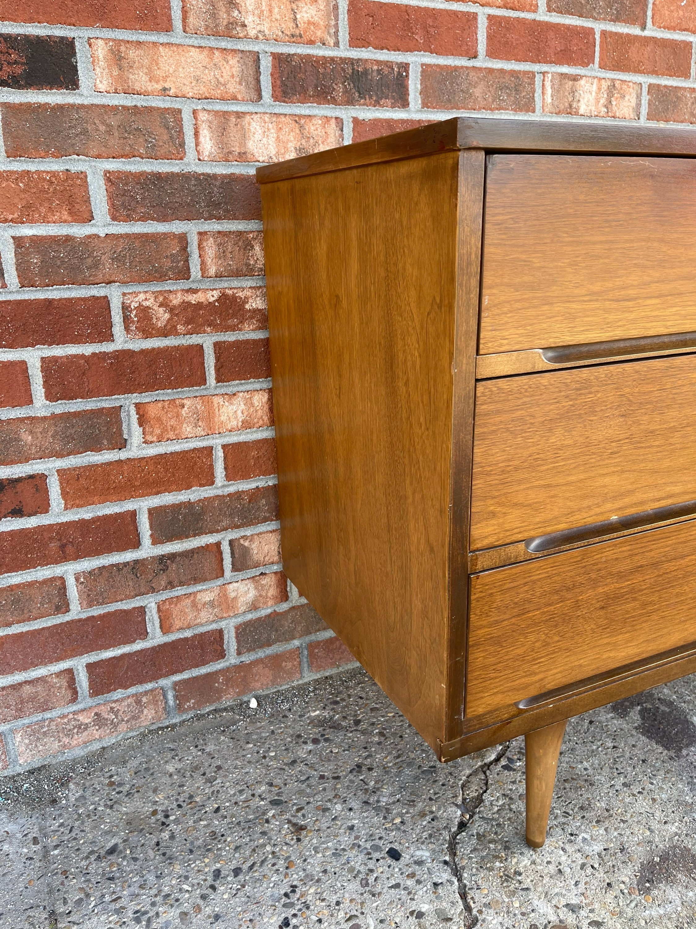 Offer Mid Century Modern Dresser Danish Style Mid Century Low Etsy