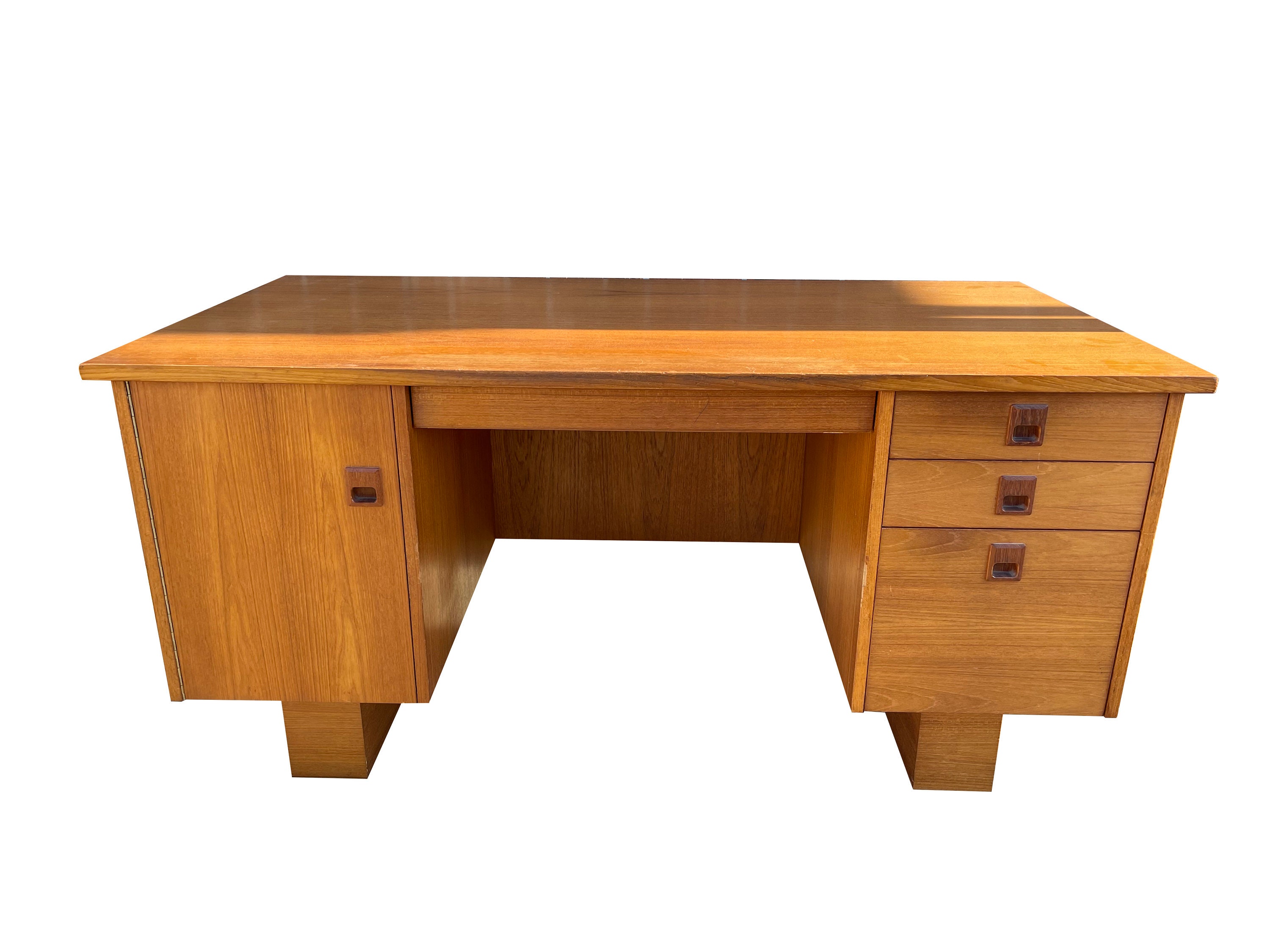 Teak executive desk deals