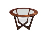 Mid Century Modern Sculpted coffee table or Side table end tables by Bassett In the style of Adrian Pearsall