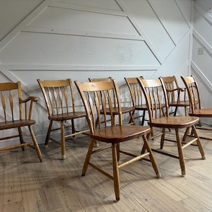 Ethan Allen Dining Chair Set - Etsy