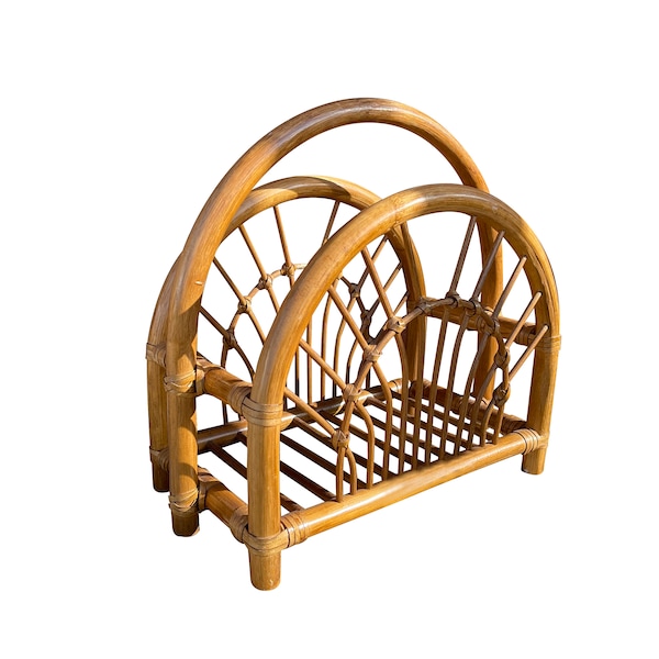 Leather Magazine Rack Etsy