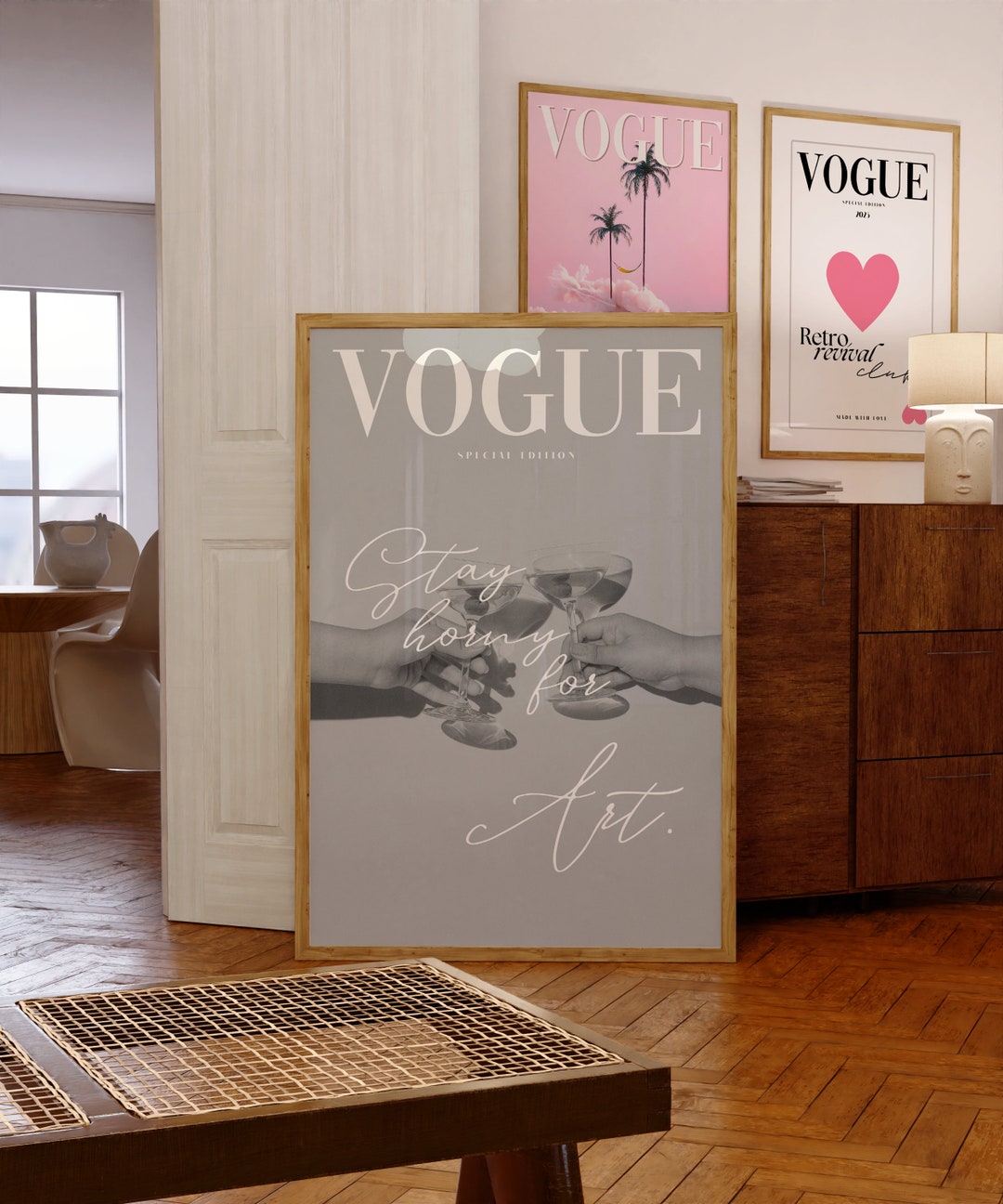Vogue Poster Printable Aesthetic Poster Vogue Magazine - Etsy