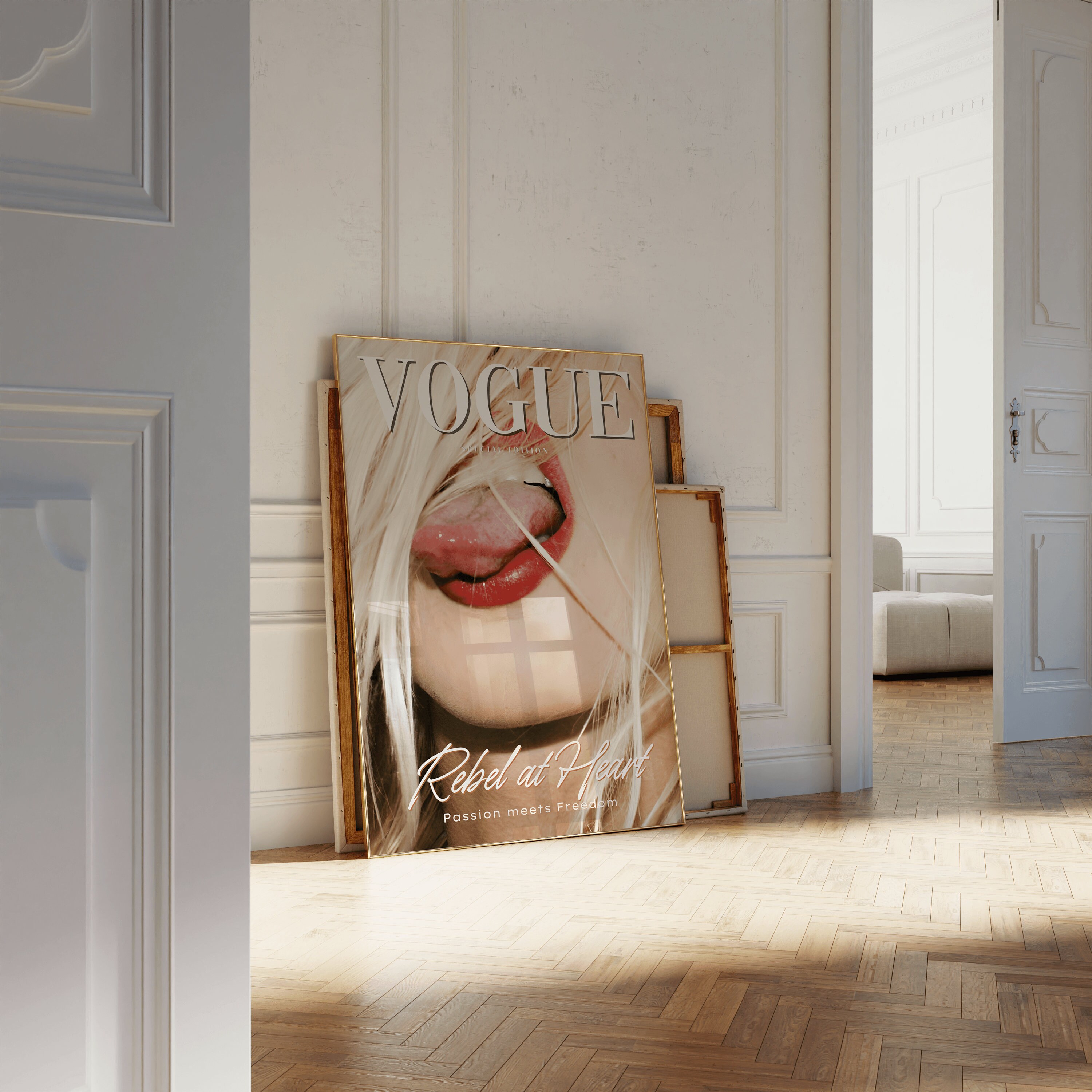 Vogue Poster Printable Aesthetic Poster Vogue Magazine - Etsy